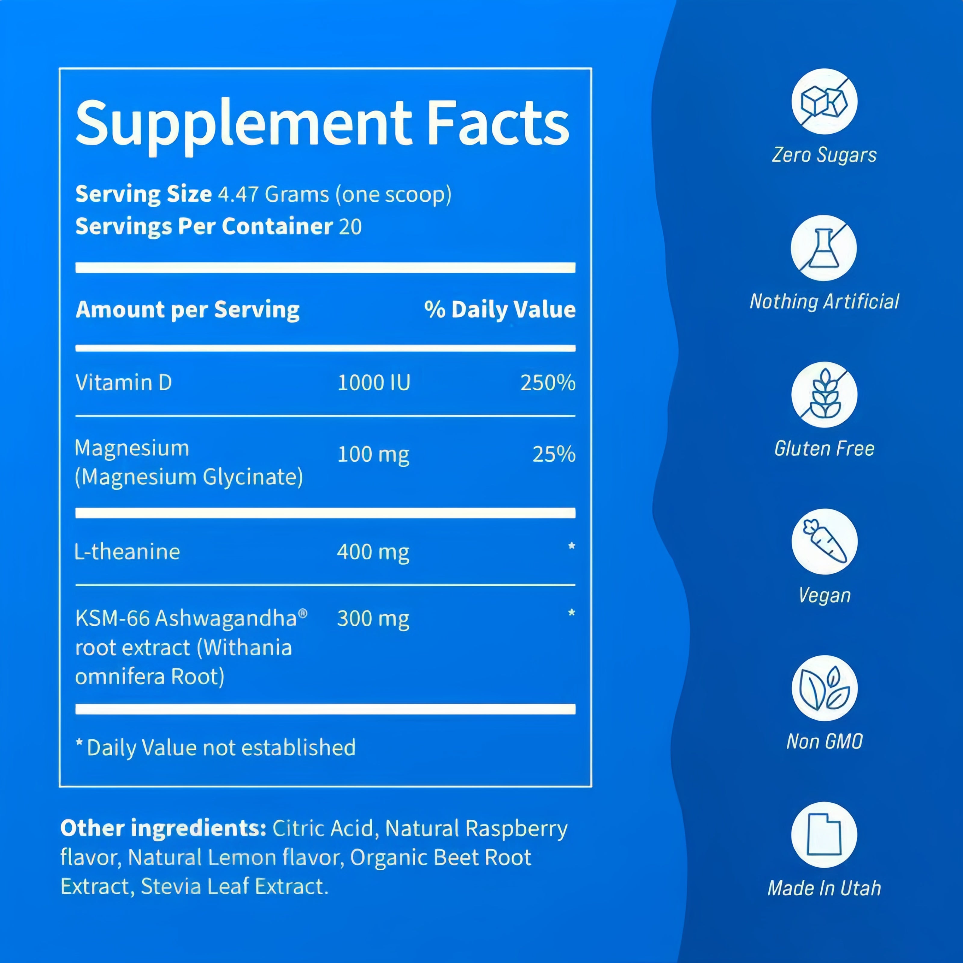 Balance and wellbeing in everyday life Calms Cortisol, Reduces Stress & Promotes Deep Sleep